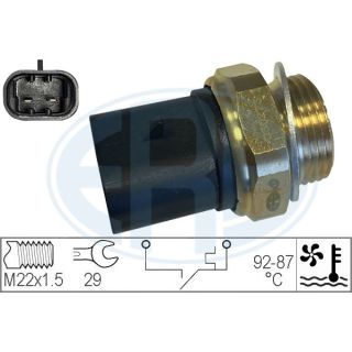 Temperatūros jungiklis, radiatoriaus ventiliatorius ERA 330273