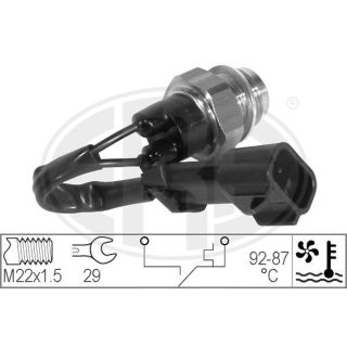 Temperatūros jungiklis, radiatoriaus ventiliatorius ERA 330275