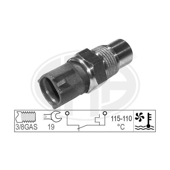 Temperatūros jungiklis, radiatoriaus ventiliatorius ERA 330667