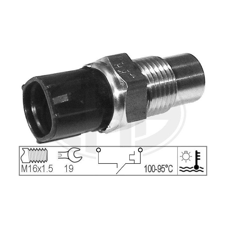 Temperatūros jungiklis, radiatoriaus ventiliatorius ERA 330676