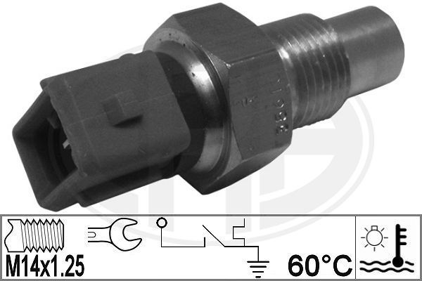 Temperatūros jungiklis, radiatoriaus ventiliatorius ERA 330838