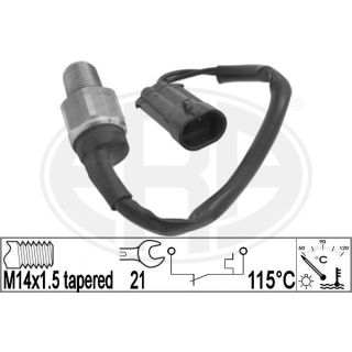 Temperatūros jungiklis, radiatoriaus ventiliatorius ERA 330844