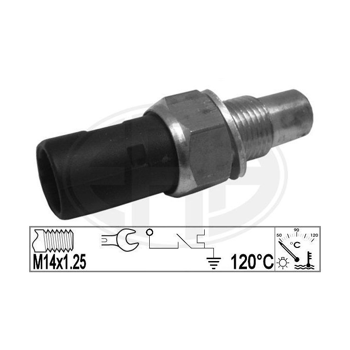 Temperatūros jungiklis, radiatoriaus ventiliatorius ERA 330848