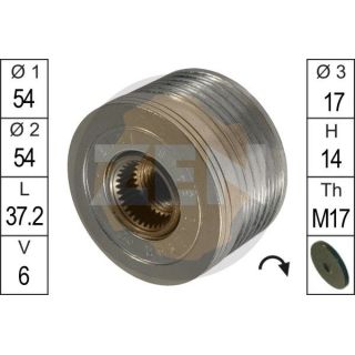 Laisvos eigos sankaba, kint. sr. generatorius ERA ZN5440