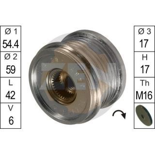 Laisvos eigos sankaba, kint. sr. generatorius ERA ZN5457