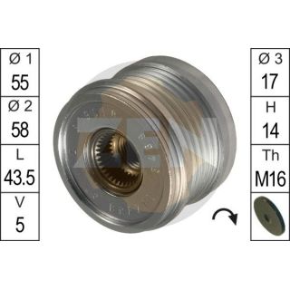 Laisvos eigos sankaba, kint. sr. generatorius ERA ZN5468