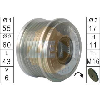 Laisvos eigos sankaba, kint. sr. generatorius ERA ZN5575