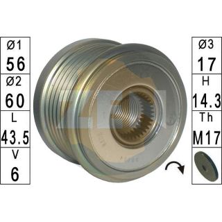 Laisvos eigos sankaba, kint. sr. generatorius ERA ZN5603