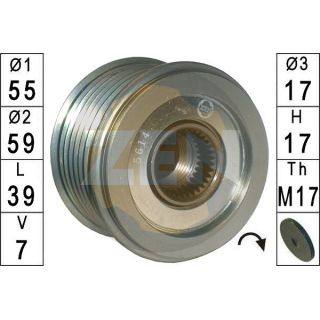 Laisvos eigos sankaba, kint. sr. generatorius ERA ZN5614