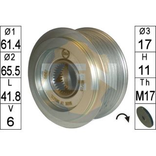 Laisvos eigos sankaba, kint. sr. generatorius ERA ZN5642