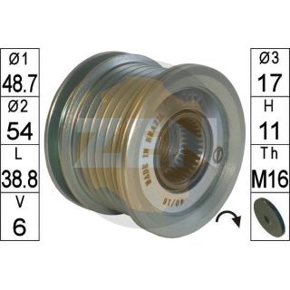 Laisvos eigos sankaba, kint. sr. generatorius ERA ZN5674