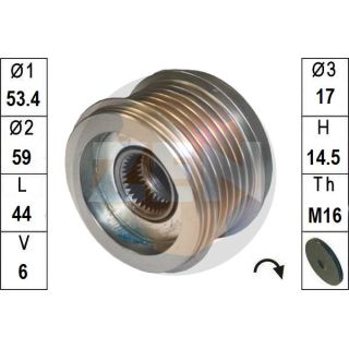 Laisvos eigos sankaba, kint. sr. generatorius ERA ZN5801