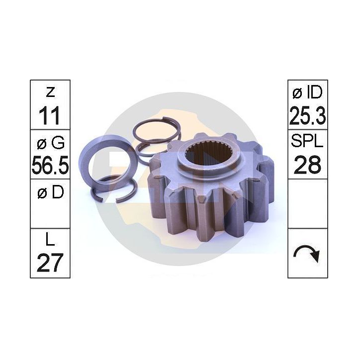 Krumpliaratis, starteris ERA ZN13117