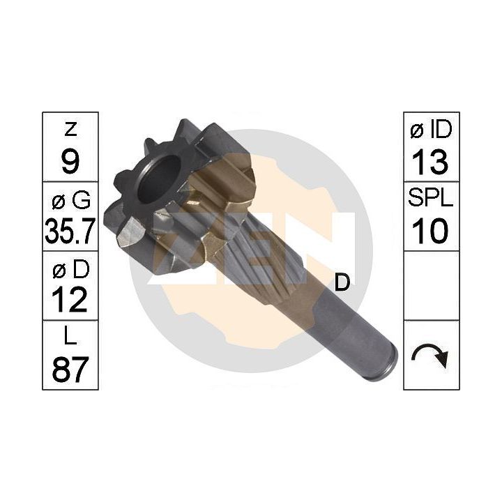 Krumpliaratis, starteris ERA ZN9527