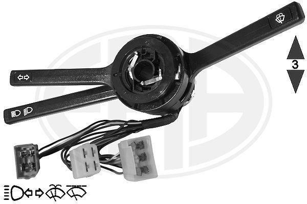 Vairo kolonėlės jungiklis ERA 440068