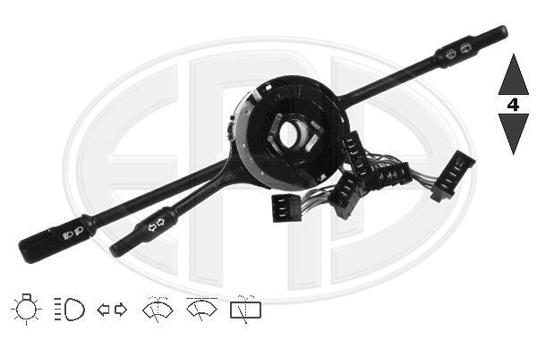 Vairo kolonėlės jungiklis ERA 440125