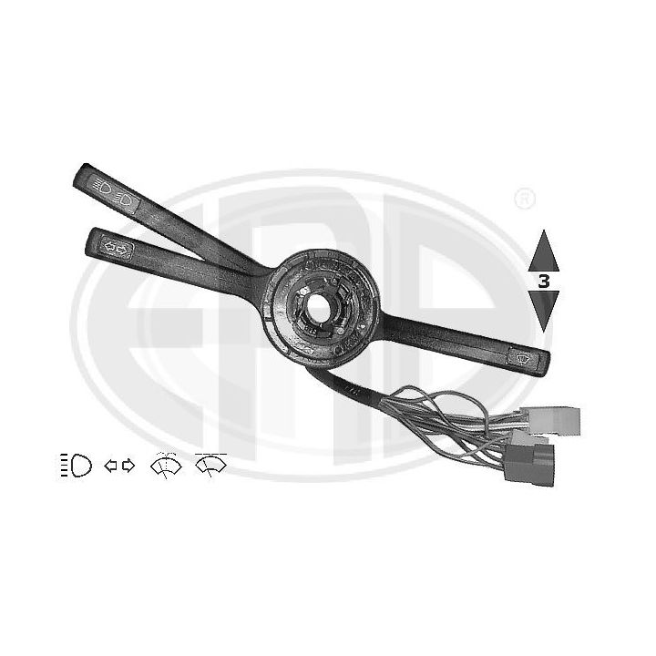 Vairo kolonėlės jungiklis ERA 440129