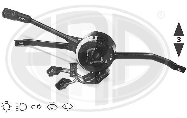 Vairo kolonėlės jungiklis ERA 440133