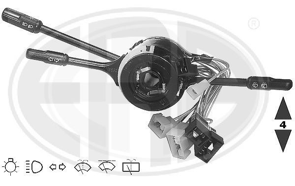 Vairo kolonėlės jungiklis ERA 440146