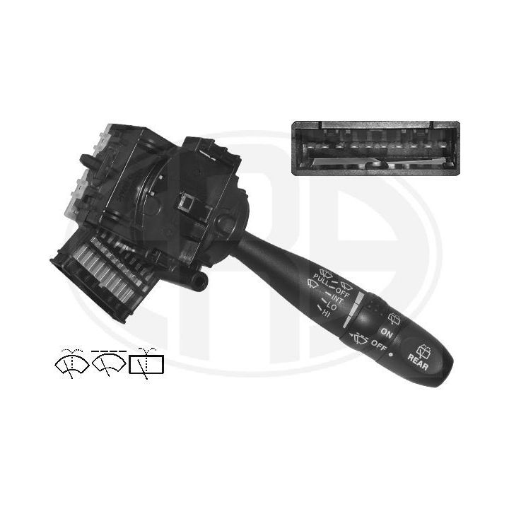 Vairo kolonėlės jungiklis ERA 440404