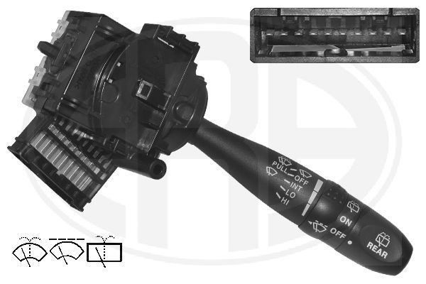 Vairo kolonėlės jungiklis ERA 440404