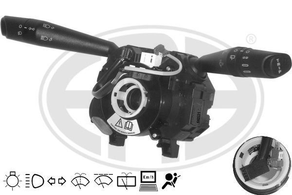 Vairo kolonėlės jungiklis ERA 440531