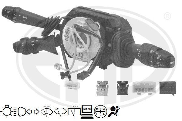 Vairo kolonėlės jungiklis ERA 440673