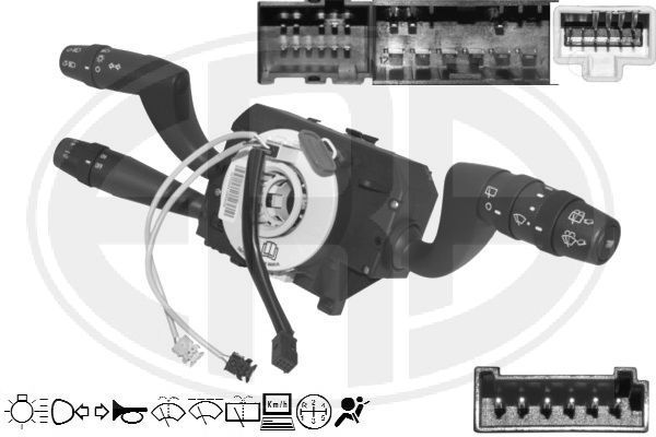 Vairo kolonėlės jungiklis ERA 440730