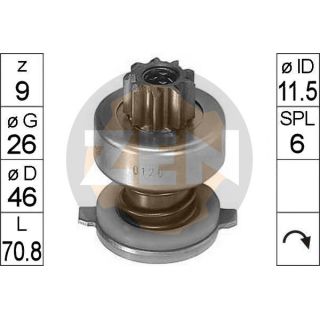 Laisvos eigos pavara, starteris ERA ZN0120