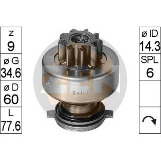Laisvos eigos pavara, starteris ERA ZN0407
