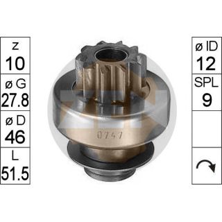 Laisvos eigos pavara, starteris ERA ZN0747