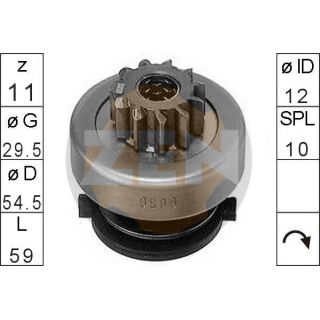 Laisvos eigos pavara, starteris ERA ZN0800