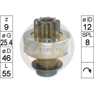 Laisvos eigos pavara, starteris ERA ZN0836