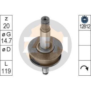 Laisvos eigos pavara, starteris ERA ZN1047