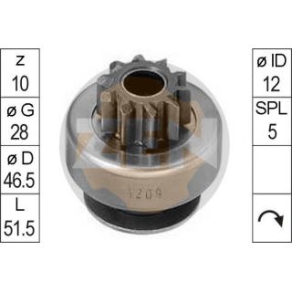 Laisvos eigos pavara, starteris ERA ZN1209