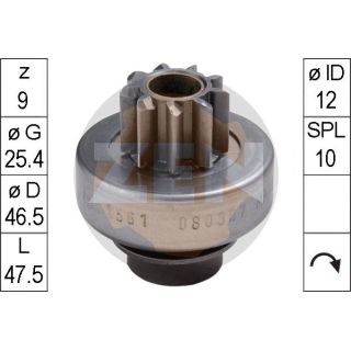 Laisvos eigos pavara, starteris ERA ZN1561