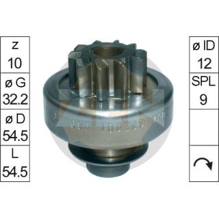 Laisvos eigos pavara, starteris ERA ZN1607