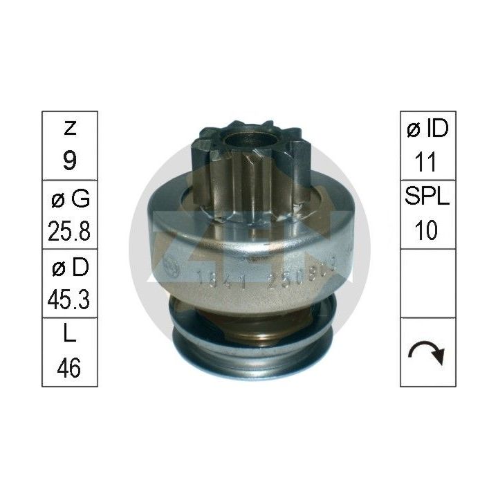 Laisvos eigos pavara, starteris ERA ZN1641