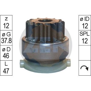 Laisvos eigos pavara, starteris ERA ZN1646