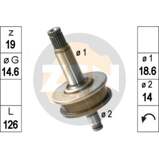 Laisvos eigos pavara, starteris ERA ZN1667