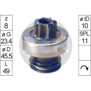 Laisvos eigos pavara, starteris ERA ZN1674