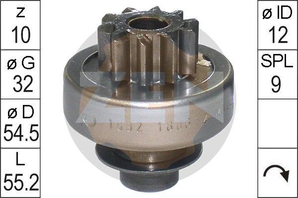 Laisvos eigos pavara, starteris ERA ZN1692