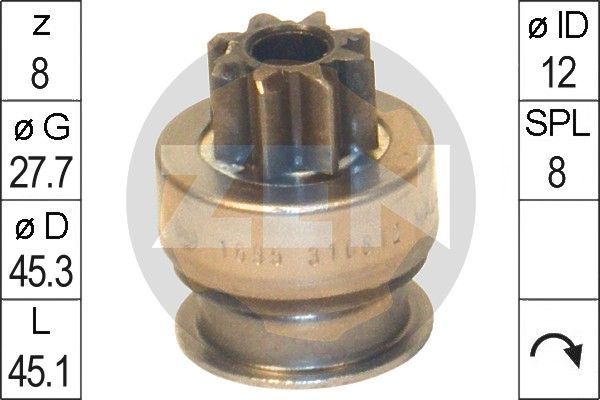 Laisvos eigos pavara, starteris ERA ZN1695