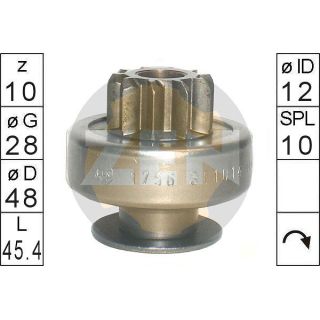 Laisvos eigos pavara, starteris ERA ZN1756