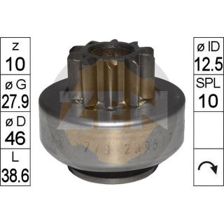 Laisvos eigos pavara, starteris ERA ZN1779