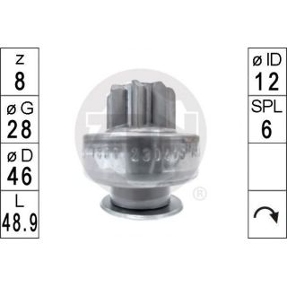 Laisvos eigos pavara, starteris ERA ZN1800