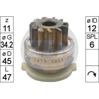 Laisvos eigos pavara, starteris ERA ZN1871