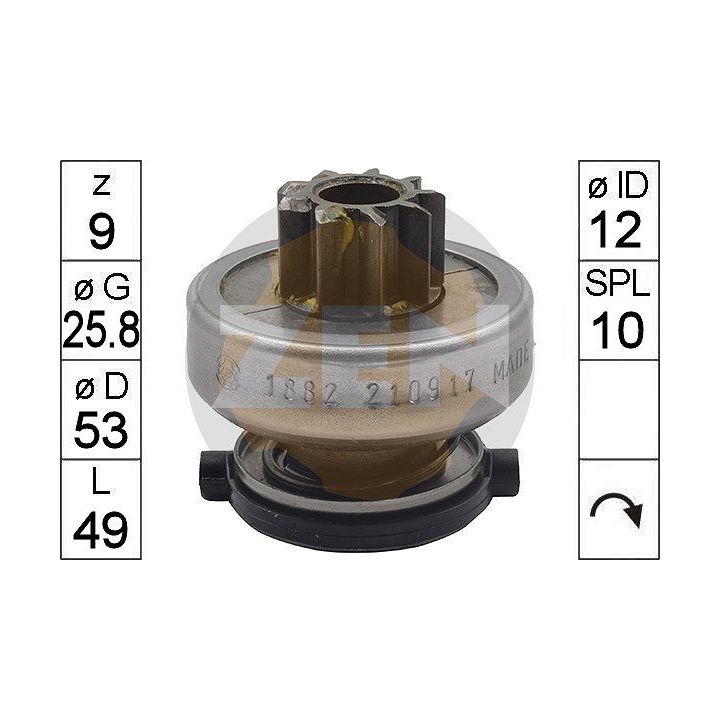 Laisvos eigos pavara, starteris ERA ZN1882