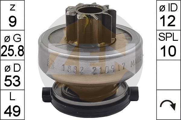 Laisvos eigos pavara, starteris ERA ZN1882