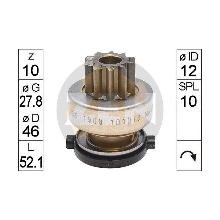 Laisvos eigos pavara, starteris ERA ZN1908